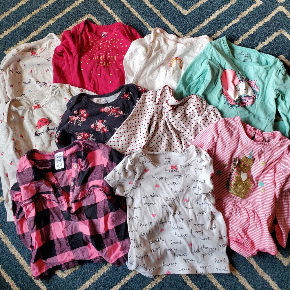 Cater's 10 item lot